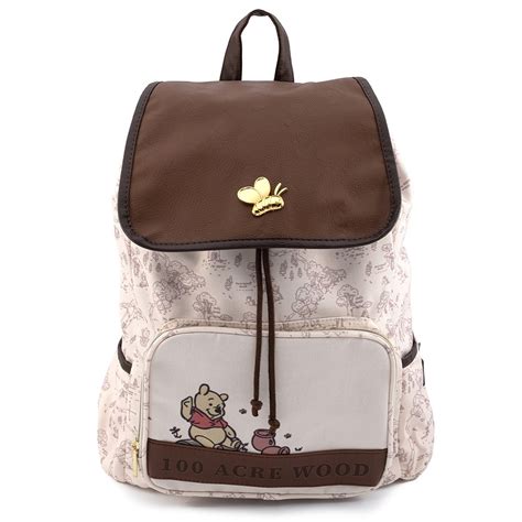 Winnie the Pooh Map Slouch Backpack - Entertainment Earth