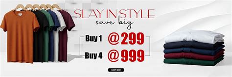 Buy Stylish Plain T Shirts for Men Online India