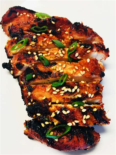 Grilled Korean Chicken - Cooks Well With Others