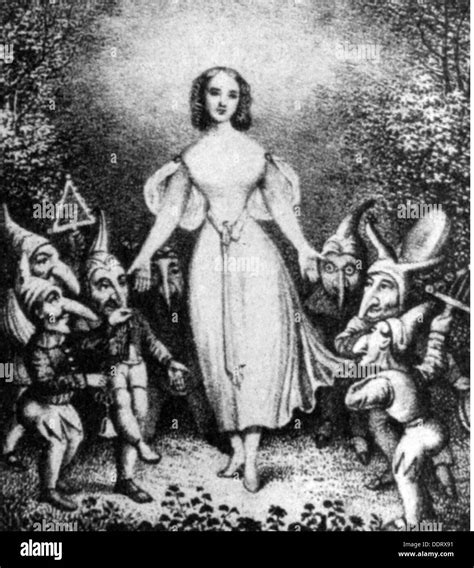 Snow white brothers grimm Black and White Stock Photos & Images - Alamy