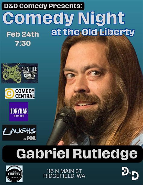 Gabriel Rutledge (Theater), Summit City Comedy Club, Fort Wayne | AllEvents