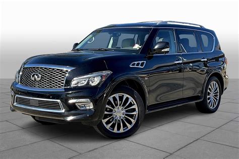 Pre-Owned 2016 INFINITI QX80 Sport Utility in Oklahoma City #G9124360 | Bob Howard Buick GMC