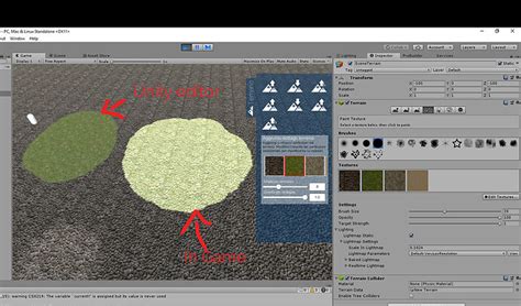 Unity Terrain Splat Map 的图像结果