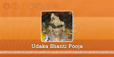 Udaka Shanti Pooja - Pandit.com