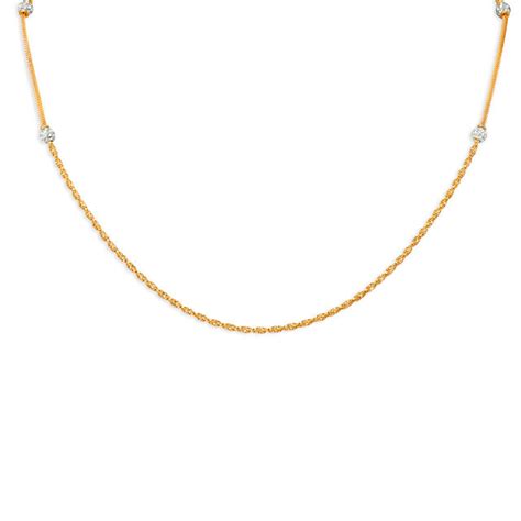 Traditional Gold Bead Chain