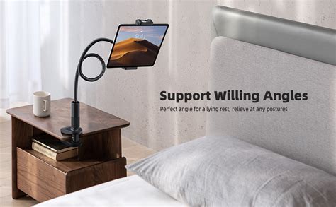 Cellphonez Gooseneck Flexible Clip Lazy Arm Bracket for Both Mobiles ...