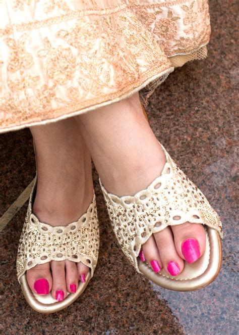 Get Swaroski Detail Net Strap Wedges at ₹ 900 | LBB Shop