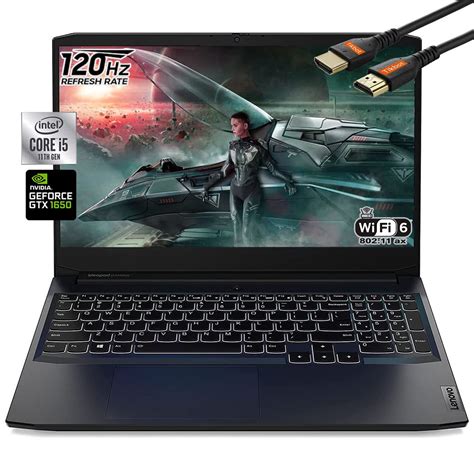 Lenovo IdeaPad3 Gaming Laptop, 15.6" FHD IPS Display 120Hz, 11th Gen ...