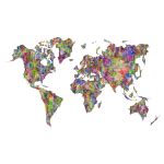 Vertical World Map Animation SVG 的图像结果