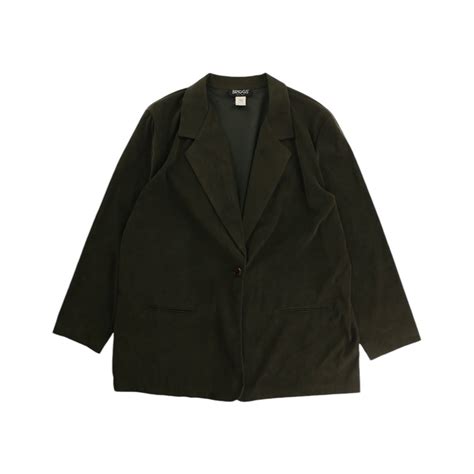 【FIFTY-FIFTY】1990s vintage BRIGGS suède tailored jacket-9793- | cv
