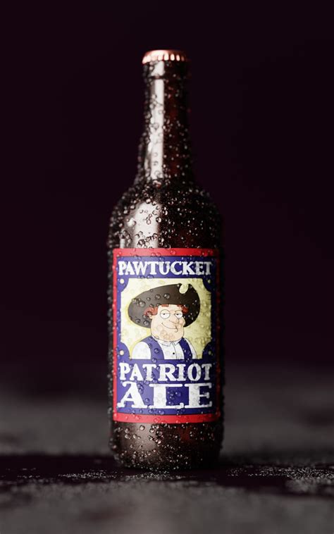 Real Pawtucket Patriot Ale, Real Life Product Visualization