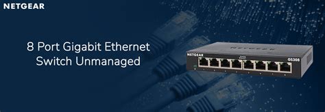 Buy NETGEAR GS308 8 Port Gigabit Ethernet Unmanaged Network Hub ...