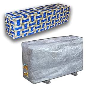 KANUSHI Industries® Split AC Cover Set for Indoor and Outdoor Unit 1.5 ...