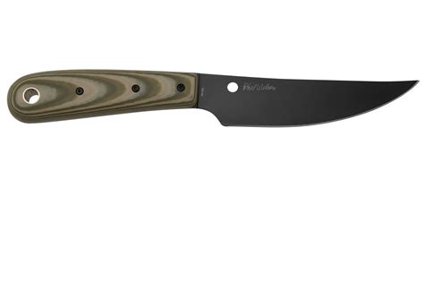 Spyderco Bow River CFB46GPODBK OD Green, Black couteau fixe, Phil ...