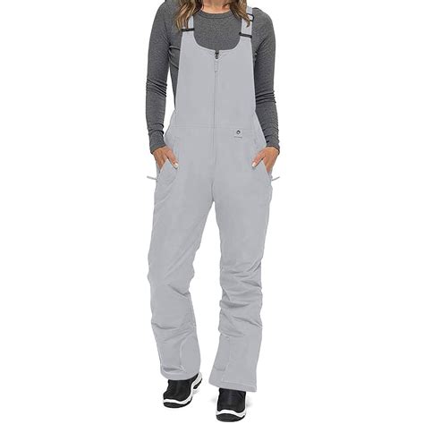Leesechin Snow Pants Womens Snow Bibs Essential Insulated Ski Bib ...