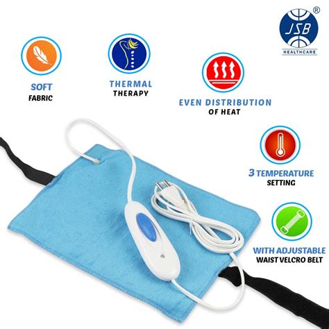 Electric Heating Pad India I Buy JSB H03 Online Best Price