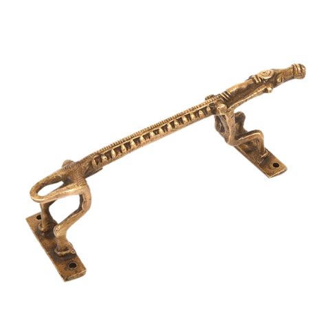 Dhokra Bronze Horse Body Door Handle
