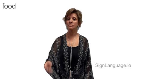 How to Sign Food in ASL 的图像结果