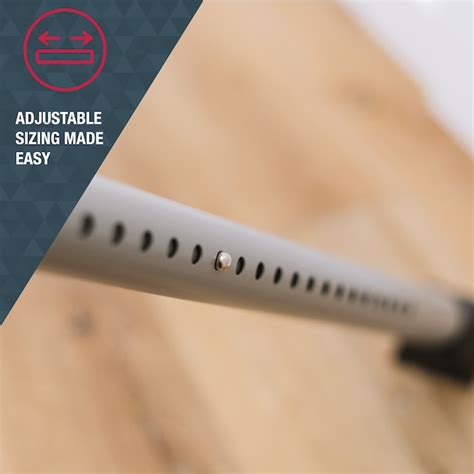 SABRE 28.5-in to 45-in Adjustable Steel Sliding Patio Door Security Bar ...