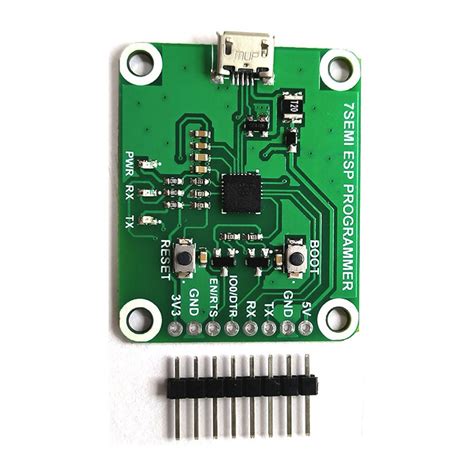 7Semi ESP Prog - ESP32 & ESP8266 Programmer, USB to UART Adapter