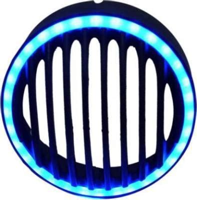 Auto Garh Heavy Duty LED Headlight Grill with Parking Light for Bullet ...