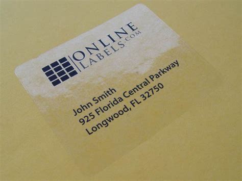 Image result for Clear Printable Labels