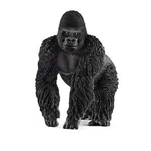 Schleich Scheich Gorilla - Male, Multi Color : Schleich: Amazon.in ...