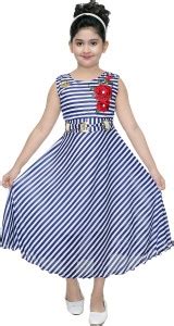 VASTRA FAB Girls Maxi/Full Length Casual Dress Price in India - Buy ...