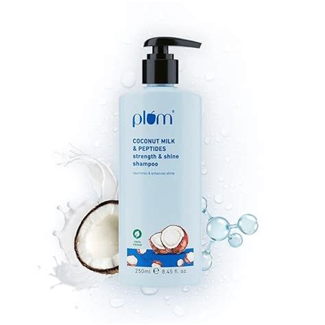 Buy Plum Coconut Milk & Peptides strength & shine shampoo | Contains ...