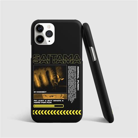 Saitama Normal Punch - Iconic One Punch Man Phone Case