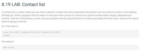 Contact List in Python 的图像结果