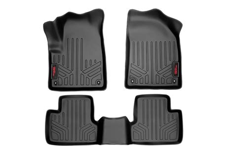 Floor Mats FR & RR For Jeep Cherokee KL 2WD, 4WD 2014-2023 - Somar 4X4 ...