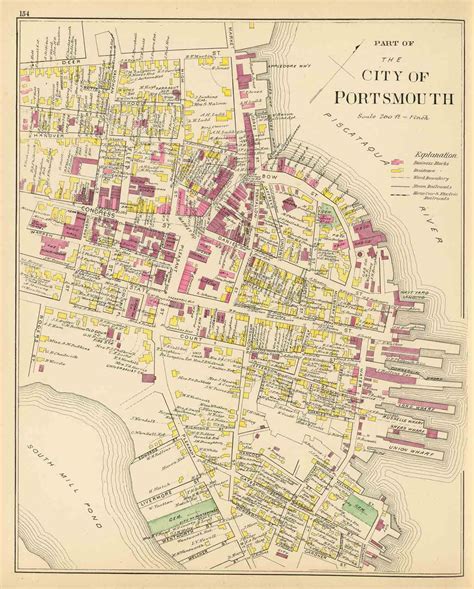 Map Of Portsmouth Nh Area