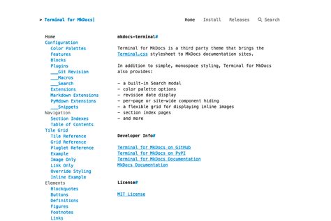 Mkdocs Python 的图像结果