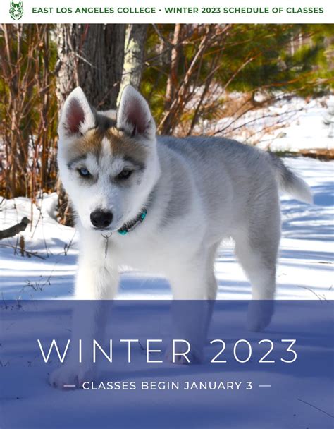 Schedule of Classes | ELAC