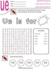 Phonics Word Search Worksheets | Kids Search Puzzles