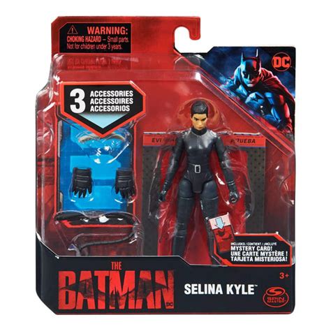Spin Master Batman Movie 10cm Selina Kyle Action Figure With 3 Accesso ...