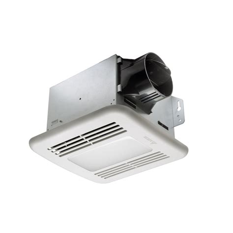 Delta Breez GreenBuilder 0.8-Sone 80-CFM White Lighted Bathroom Fan ...