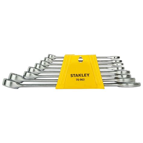 Stanley: 70-963E Combination Spanner Set with Maxi-Drive system (8-Pie