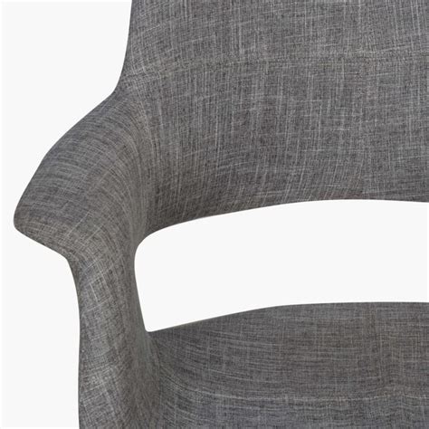 Buy Clive Fabric Chair - Grey from Home Centre at just INR 14950.0