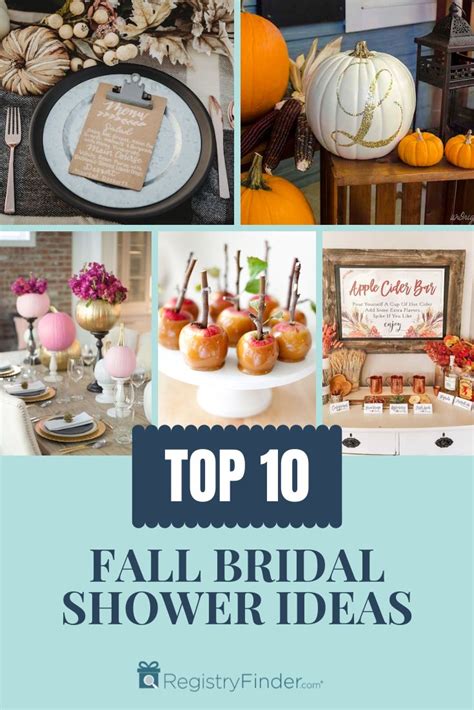 pinterest fall bridal shower ideas