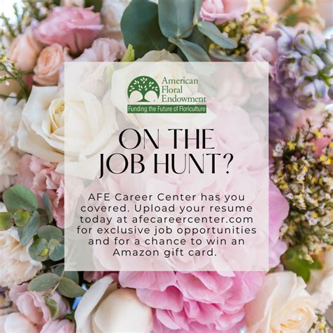 Career Opportunities: Calling all Job Seekers! | American Floral Endowment