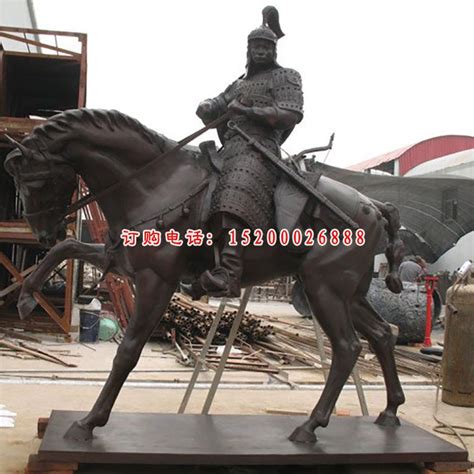 骑马的将军雕塑高清图片下载_红动中国