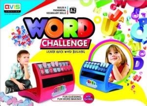 Avis Creation Word Challenge Educational Board Games - Word Challenge ...