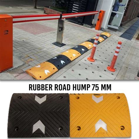 Ladwa 75mm 2mtr Durable Rubber Breakable Speed Breaker/Road Hump For ...