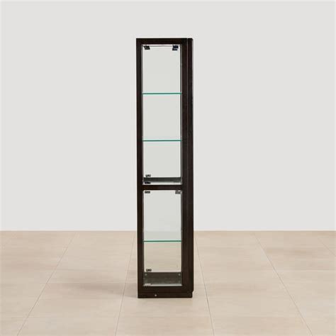 Buy (Refurbished) Brad Tempered Glass Bar Curio - Brown from Home ...