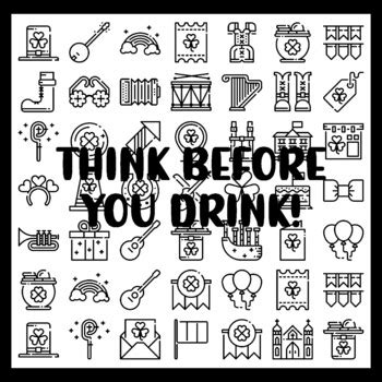 St. Patrick's Day Collaborative Ar t Activity, THINK BEFORE YOU DRINK ...
