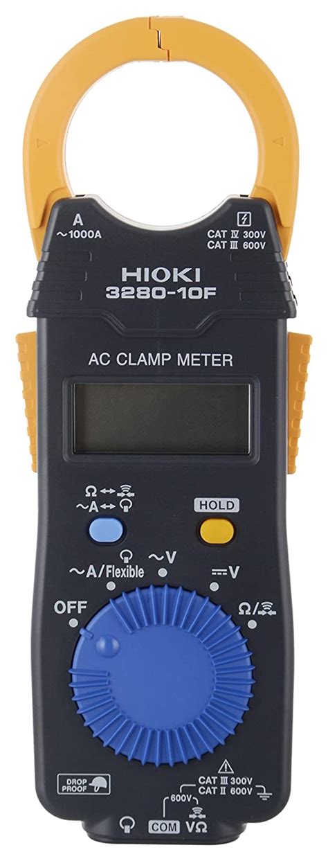 Hioki 3280-10F Plastic AC Clamp Meter, Black and Yellow : Amazon.in ...