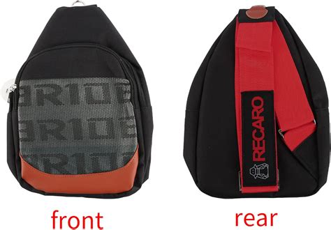 Buy BRIDE Backpack Cross Body Chest Pack RECARO Red Shoulder Waist Bag ...
