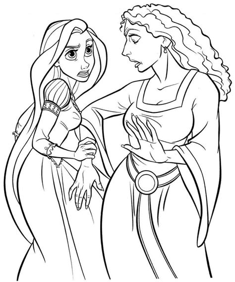 Disney Princess Rapunzel Coloring Pages at GetColorings.com | Free ...